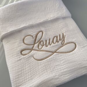 Gaze de coton et polaire