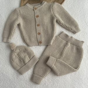 Ensemble en maille 3 pièces